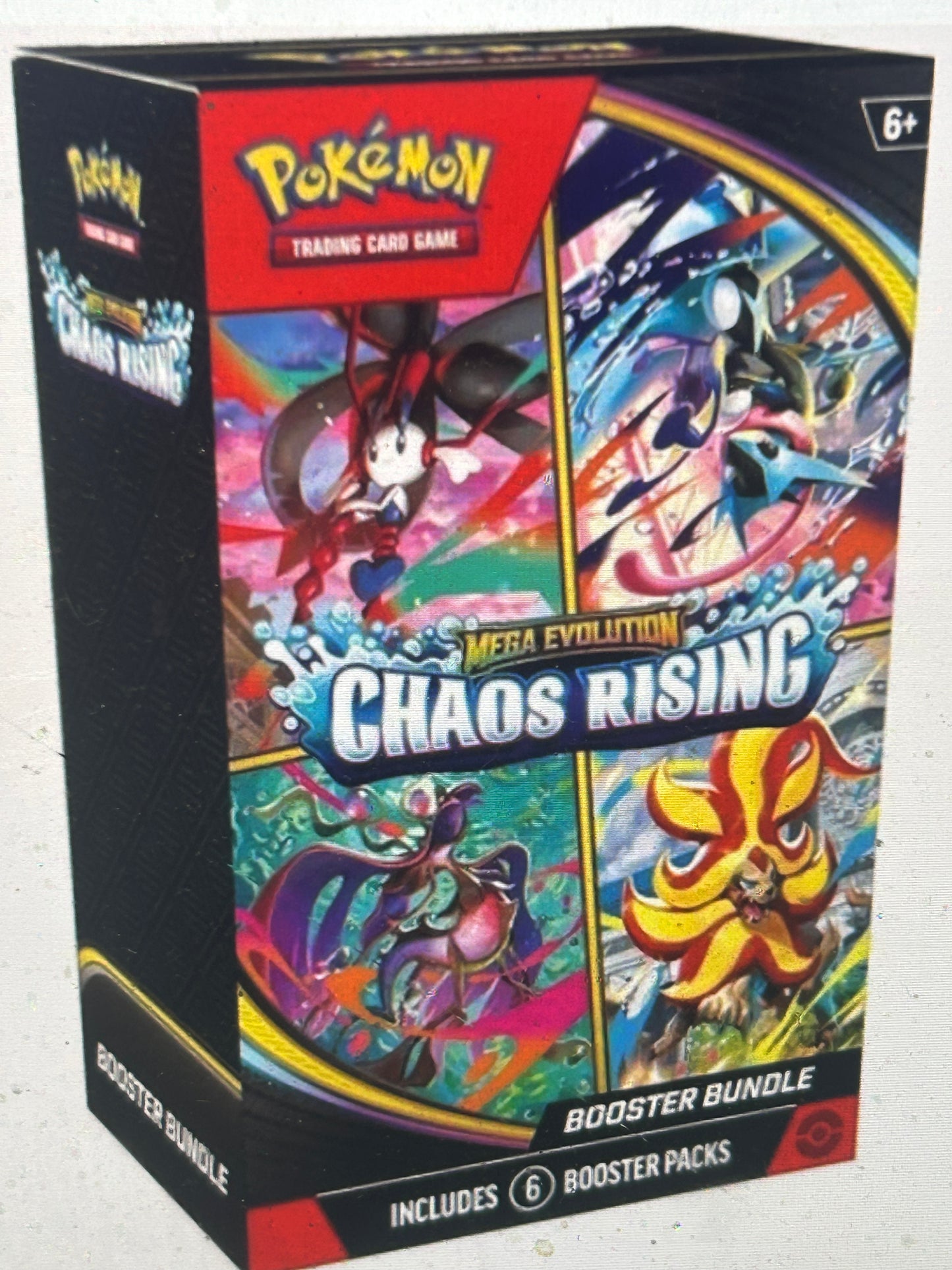POKEMON CHAOS RISING SEALED BOOSTER BUNDLE. 6 PACKS. LIMIT 2