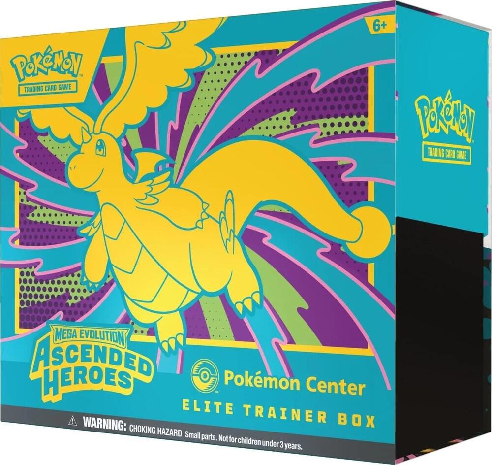 ASCENDED HEROES POKEMON CENTER ELITE TRAINER BOX **DAILY DEAL**
