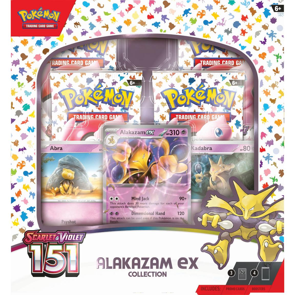 SCARLET AND VIOLET 151 ALAKAZAM EX COLLECTION
