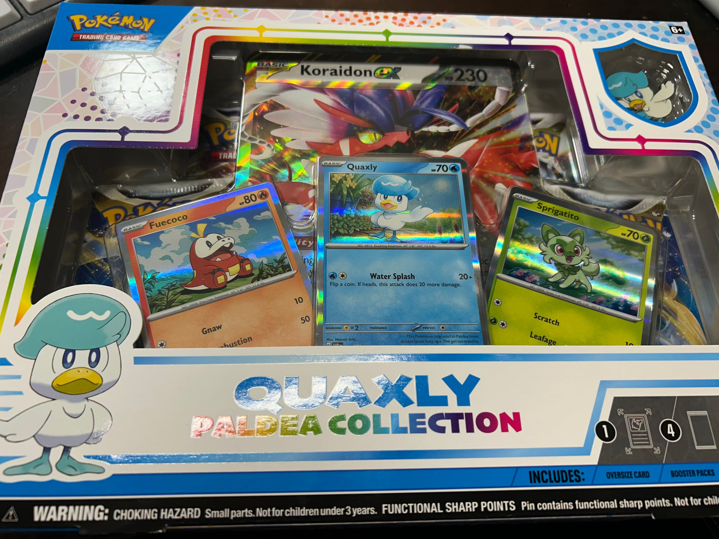 POKEMON PALDEA COLLECTION QUAXLY/FUECOCO/SPRIGATITO
