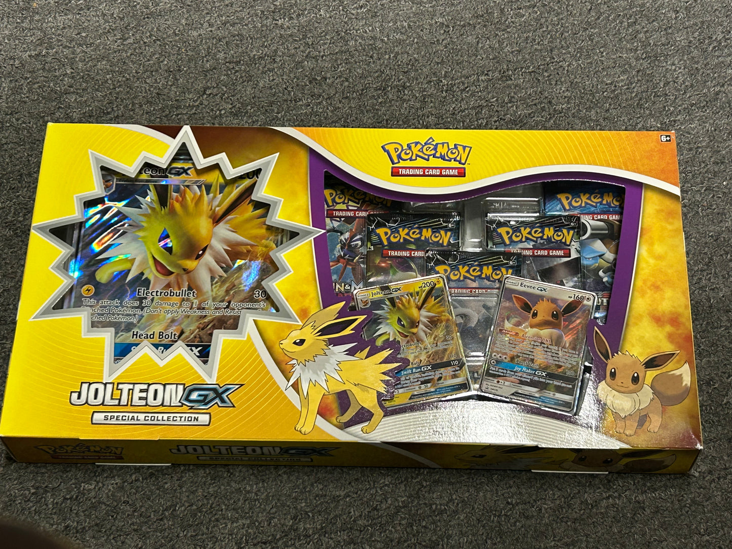 POKEMON JOLTEON GX SPECIAL COLLECTION BOX