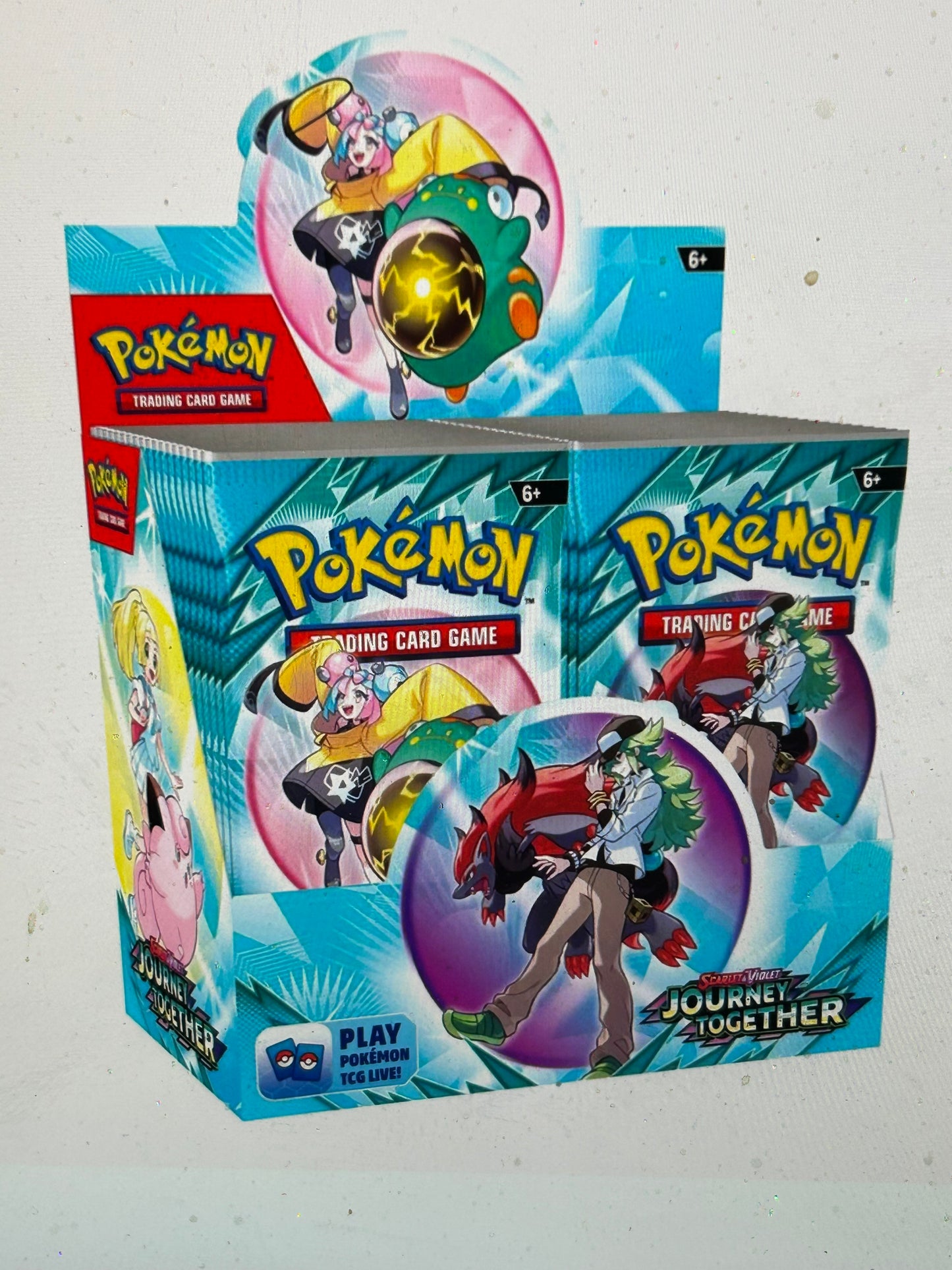POKEMON JOURNEY TOGETHER SEALED BOOSTER BOX. (LIMIT 2)