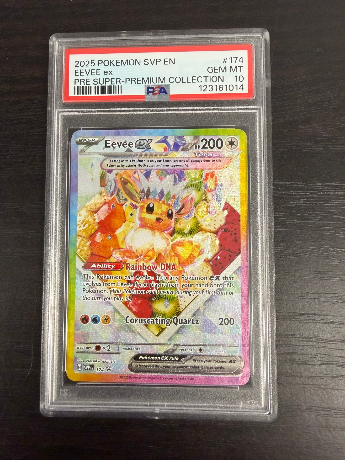 2025 EEVEE PROMO 174 PSA 10 PK981. SALE