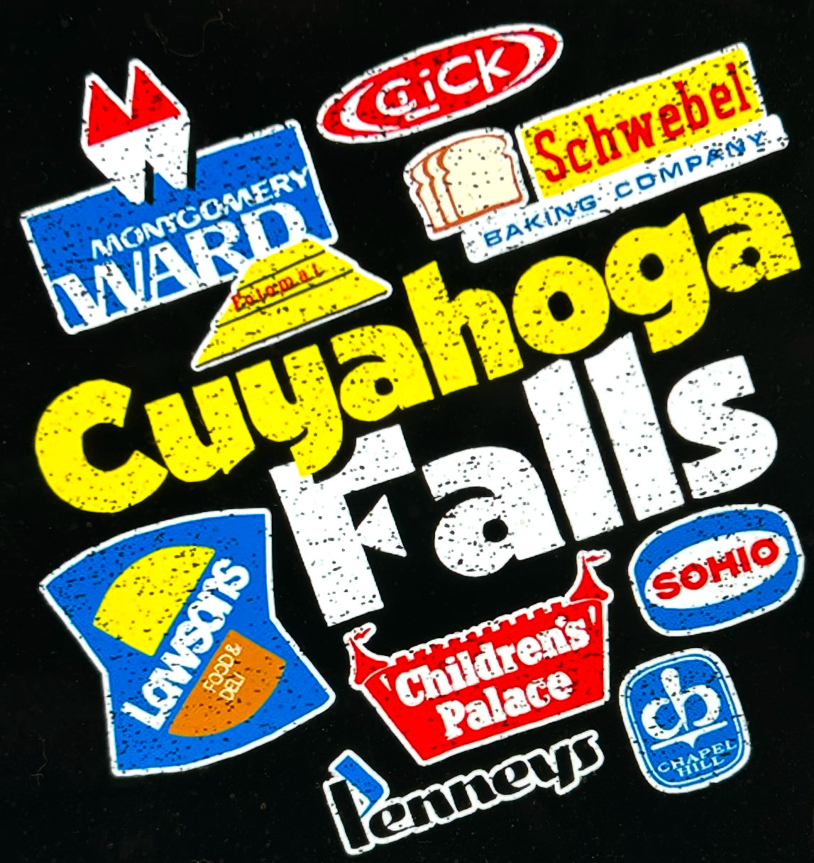 CUYAHOGA FALLS BUSINESS CREWNECK SWEATSHIRT