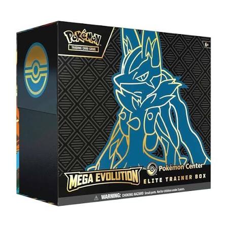 MEGA EVOLUTIONS POKEMON CENTER ELITE TRAINER BOX (STYLES MAY VARY) *DAILY DEAL*