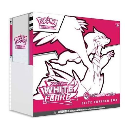 WHITE FLARE POKEMON CENTER ELITE TRAINER BOX *DAILY DEAL*