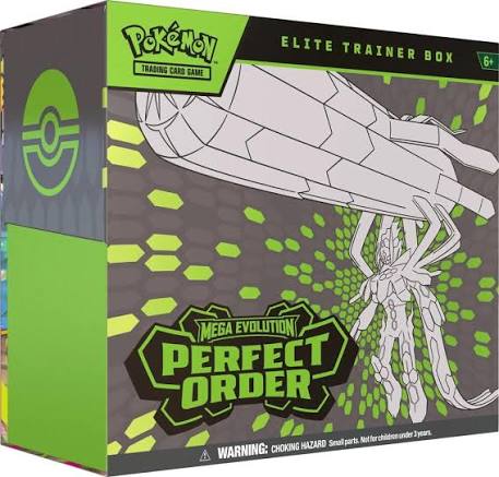 PERFECT ORDER POKEMON CENTER ELITE TRAINER BOX *DAILY DEAL*
