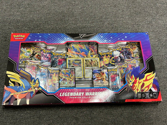 LEGENDARY WARRIORS PREMIUM COLLECTION. 14 PACKS
