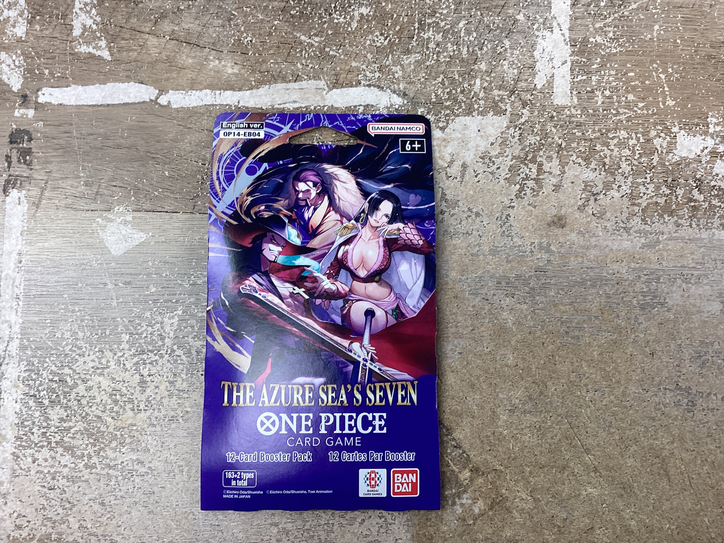 One Piece The Azure Sea's Seven  SLEEVED BOOSTER PACK. OP-14