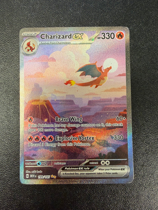 SCARLET & VIOLET 151 CHARIZARD EX 199/165 PK1728