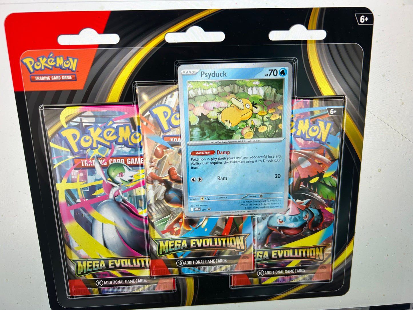 MEGA EVOLUTION SEALED 3-PACK BLISTERS  NEW
