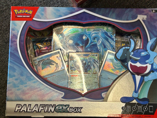 PALAFIN TCG WINDOW BOX W/BOOSTER PACKS