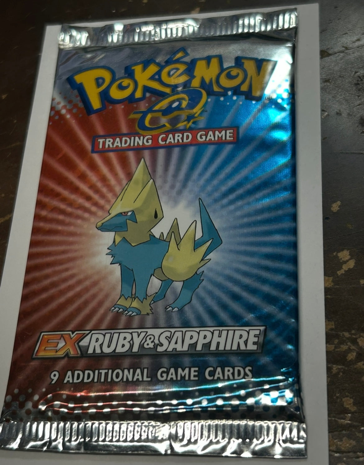 RUBY SAPPHIRE SEALED BOOSTER PACK