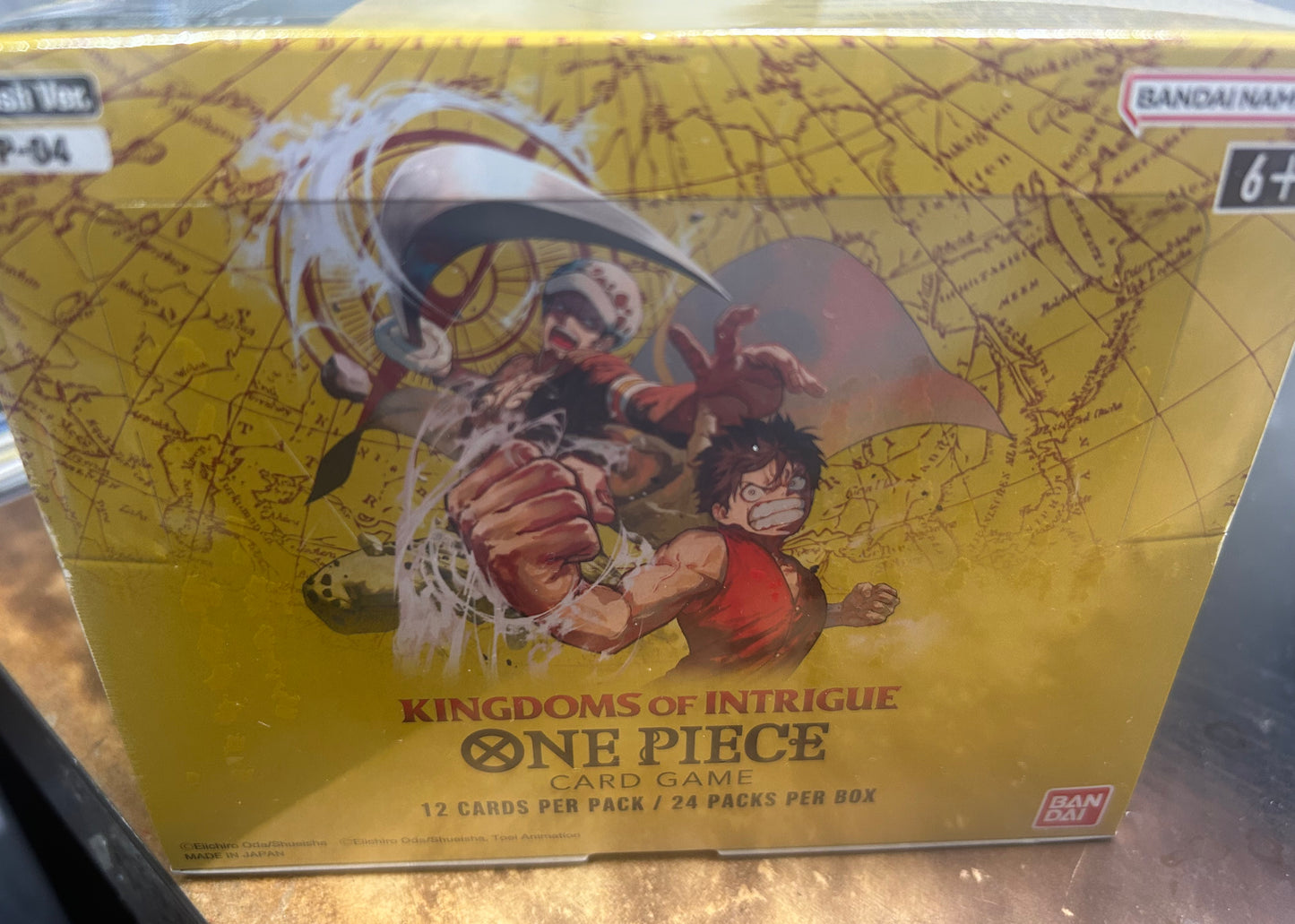 ONE PIECE OP-04 KINGDOMS OF INTRIGUE SEALED BOOSTER PACK