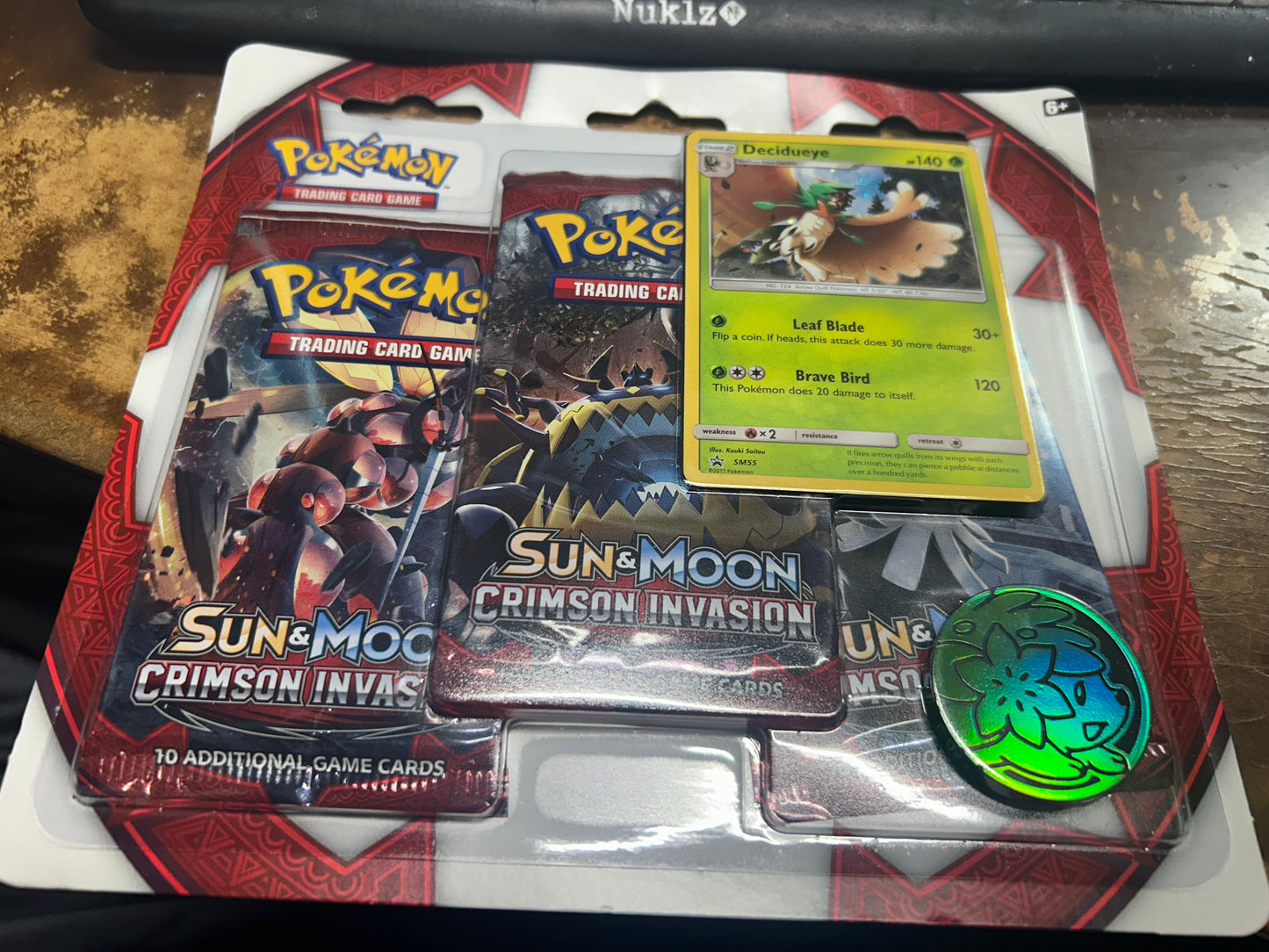 CRIMSON INVASION 3 PACK BLISTER