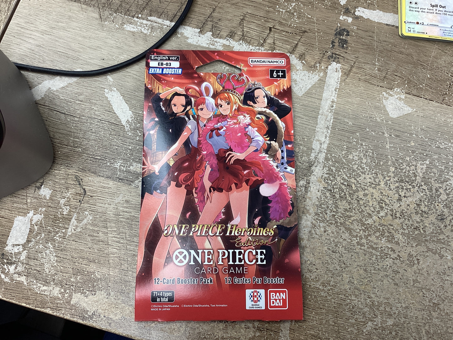 ONE PIECE HEROINES EB-03 SLEEVED BOOSTER PACKS