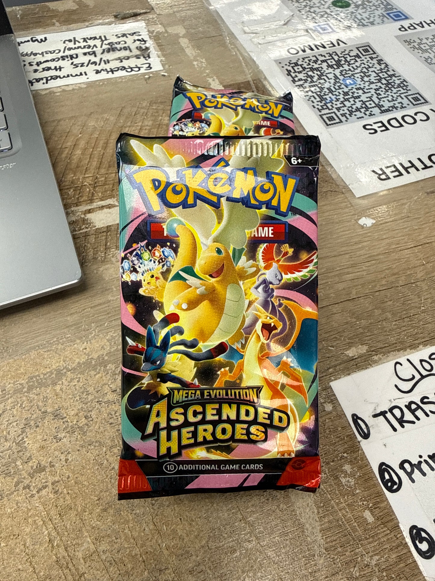 Ascended Heroes 10 count booster pack bundle