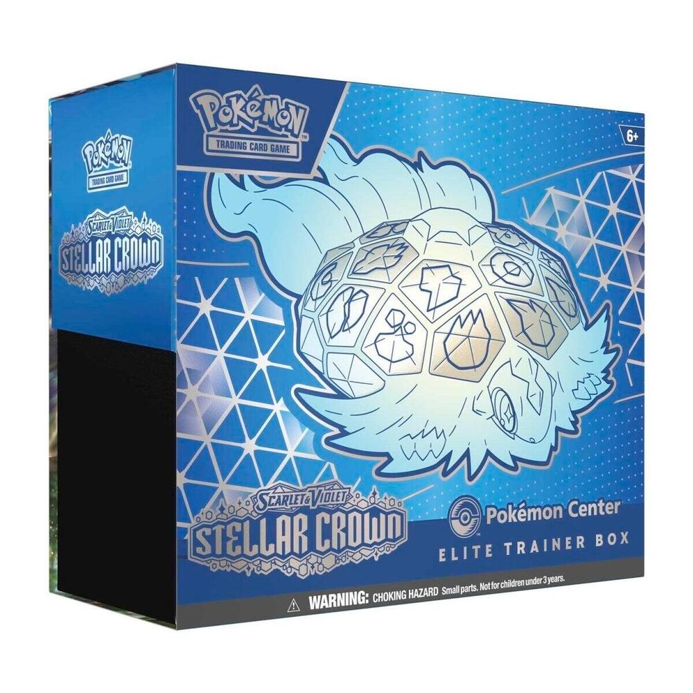 STELLAR CROWN POKEMON CENTER SEALED ELITE TRAINER BOX **DAILY DEAL**