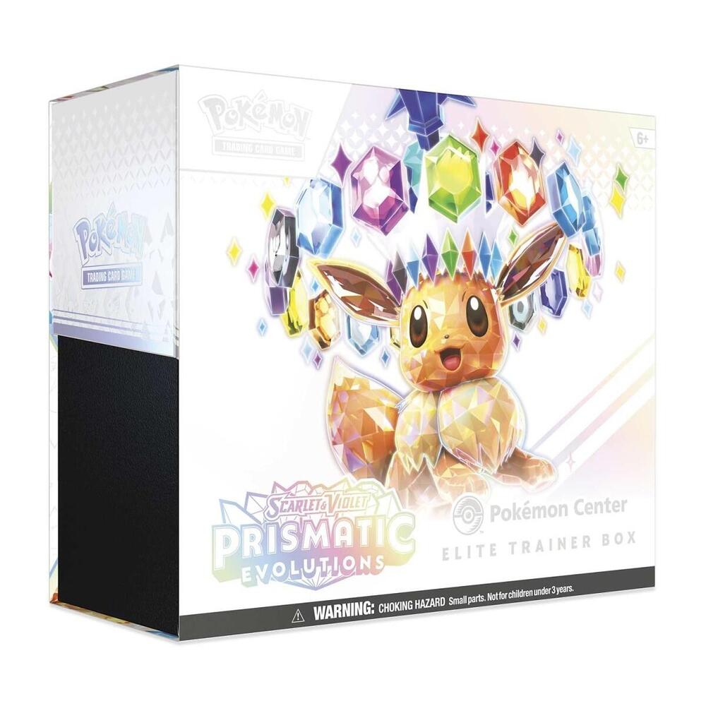 PRISMATIC EVOLUTIONS POKEMON CENTER ELITE TRAINER BOX **DAILY DEAL**