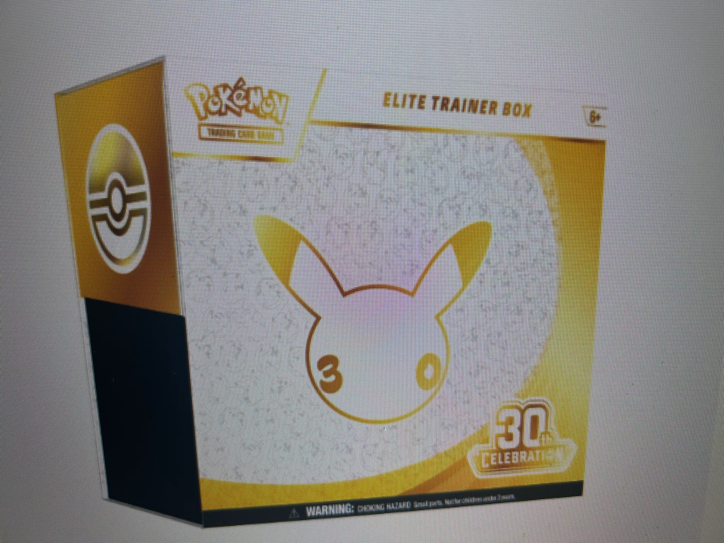 CELEBRATIONS 30TH ANNIVERSARY SEALED ELITE TRAINER BOX (10 BOX CASE).  RELEASE 9/16