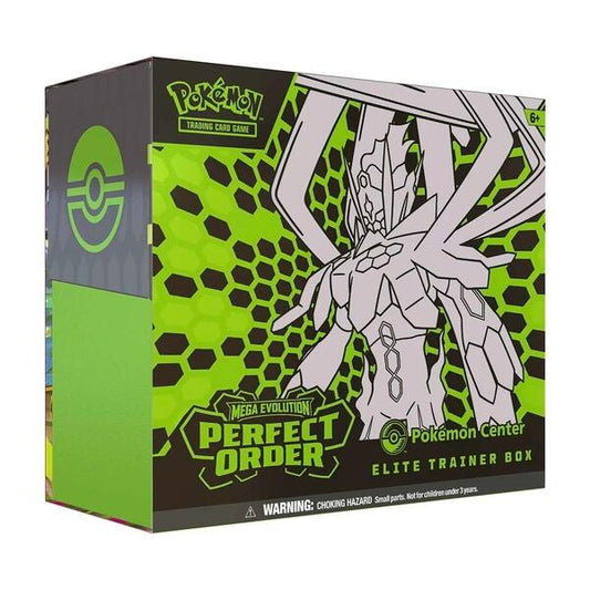 PERFECT ORDER POKEMON CENTER ELITE TRAINER BOX *DAILY DEAL*