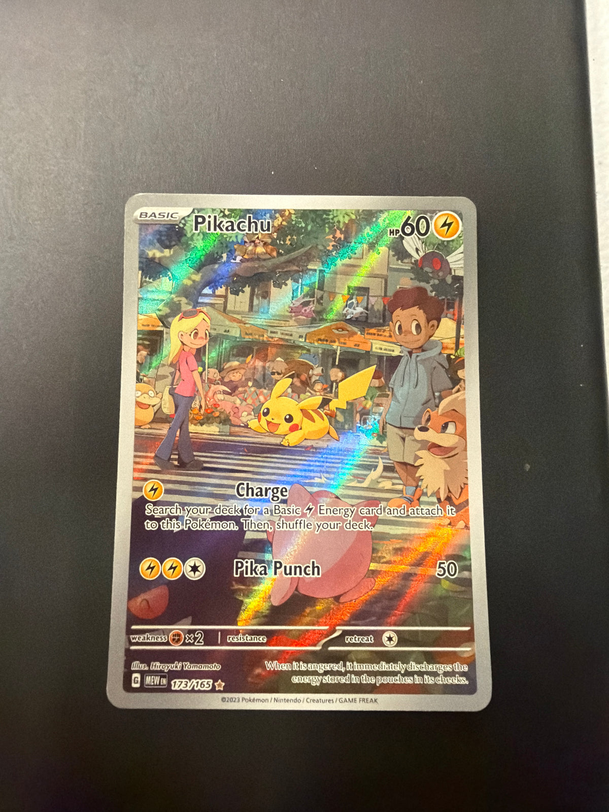 Scarlet & Violet 151 Pikachu 173/165 *PK1558*