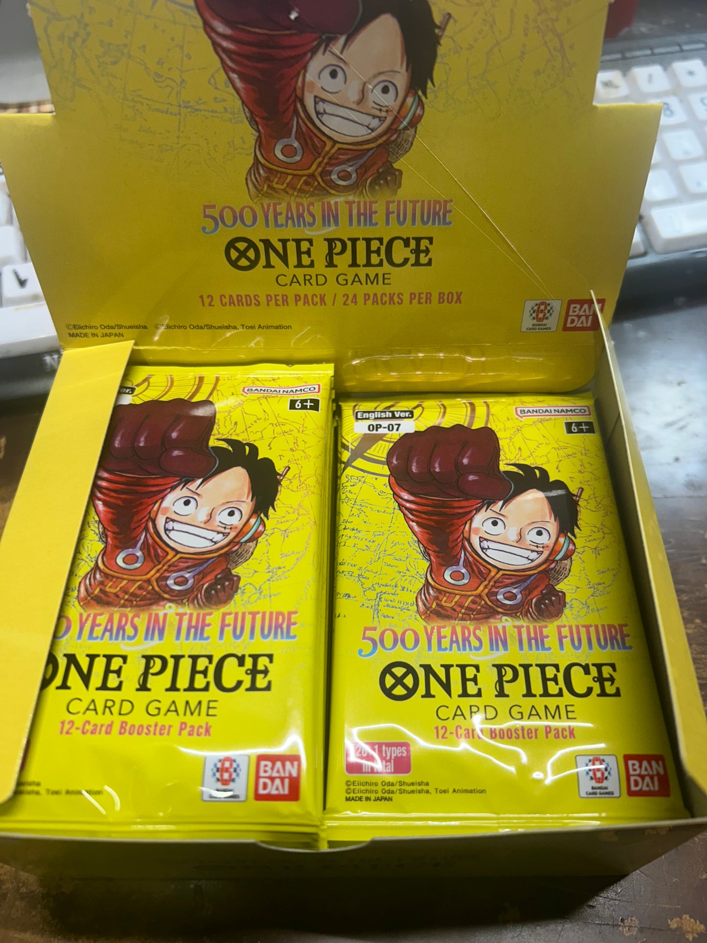 ONE PIECE OP-07 500 YEARS IN THE FUTURE BOOSTER PACK