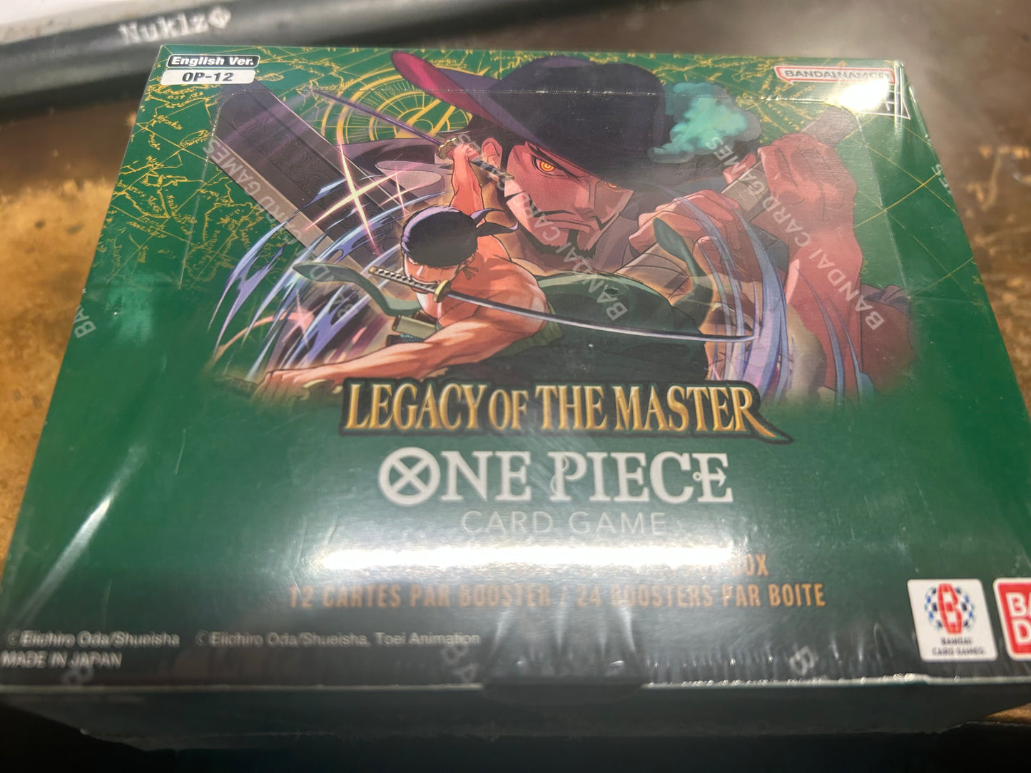 ONE PIECE OP-12 LEGACY OF THE MASTER BOOSTER BOX SEALED