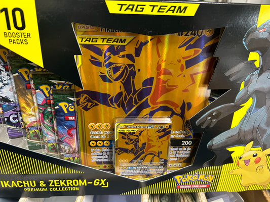PIKACHU-ZEKROM GX PREMIUM COLLECTION