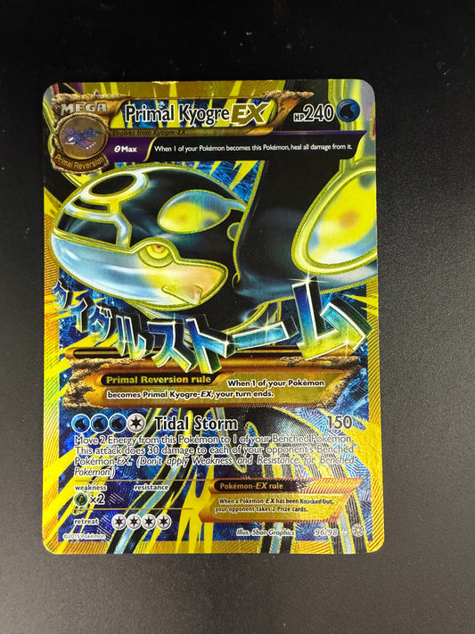 ANCIENT ORIGINS PRIMAL KYOGRE EX 96/98 *PK1522* RAW
