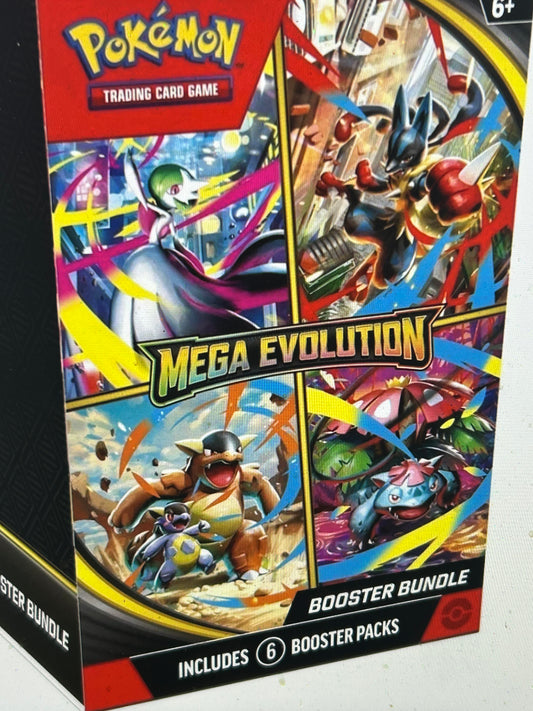 MEGA EVOLUTIONS SEALED BOOSTER BUNDLE  LIMIT 2