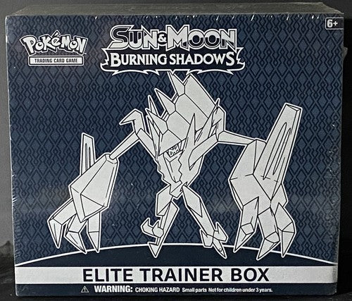 BURNING SHADOWS SEALED ELITE TRAINER BOX.