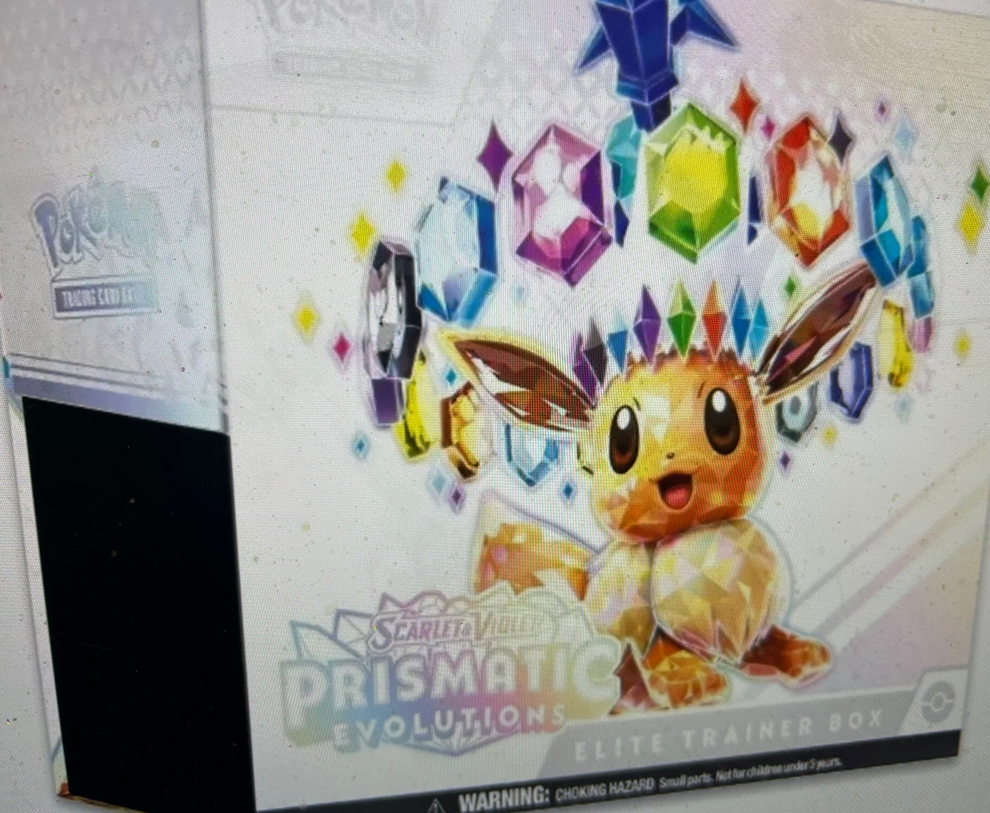 PRISMATIC EVOLUTIONS SEALED ELITE TRAINER BOX.  LIMIT 2