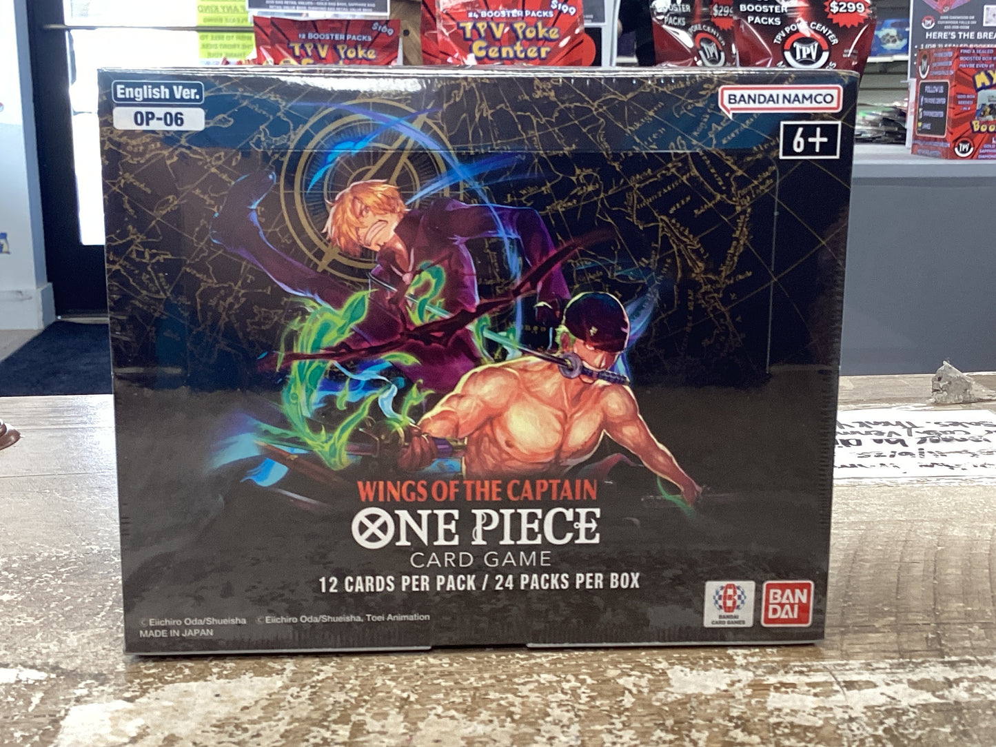 ONE PIECE OP-06 WINGS OF THE CAPTAIN BOX