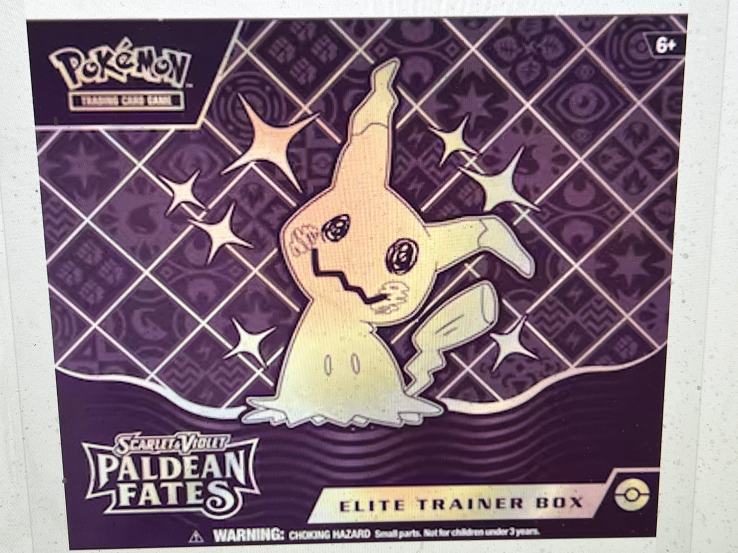 PALDEAN FATES ELITE TRAINER BOX.