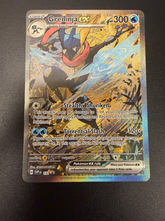 BLACK STAR PROMO GRENINJA EX 132 PK1763