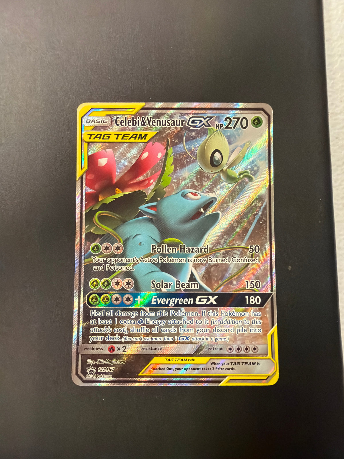 PROMO Celebi & Venusaur GX SM167 Tag Team *PK1553*
