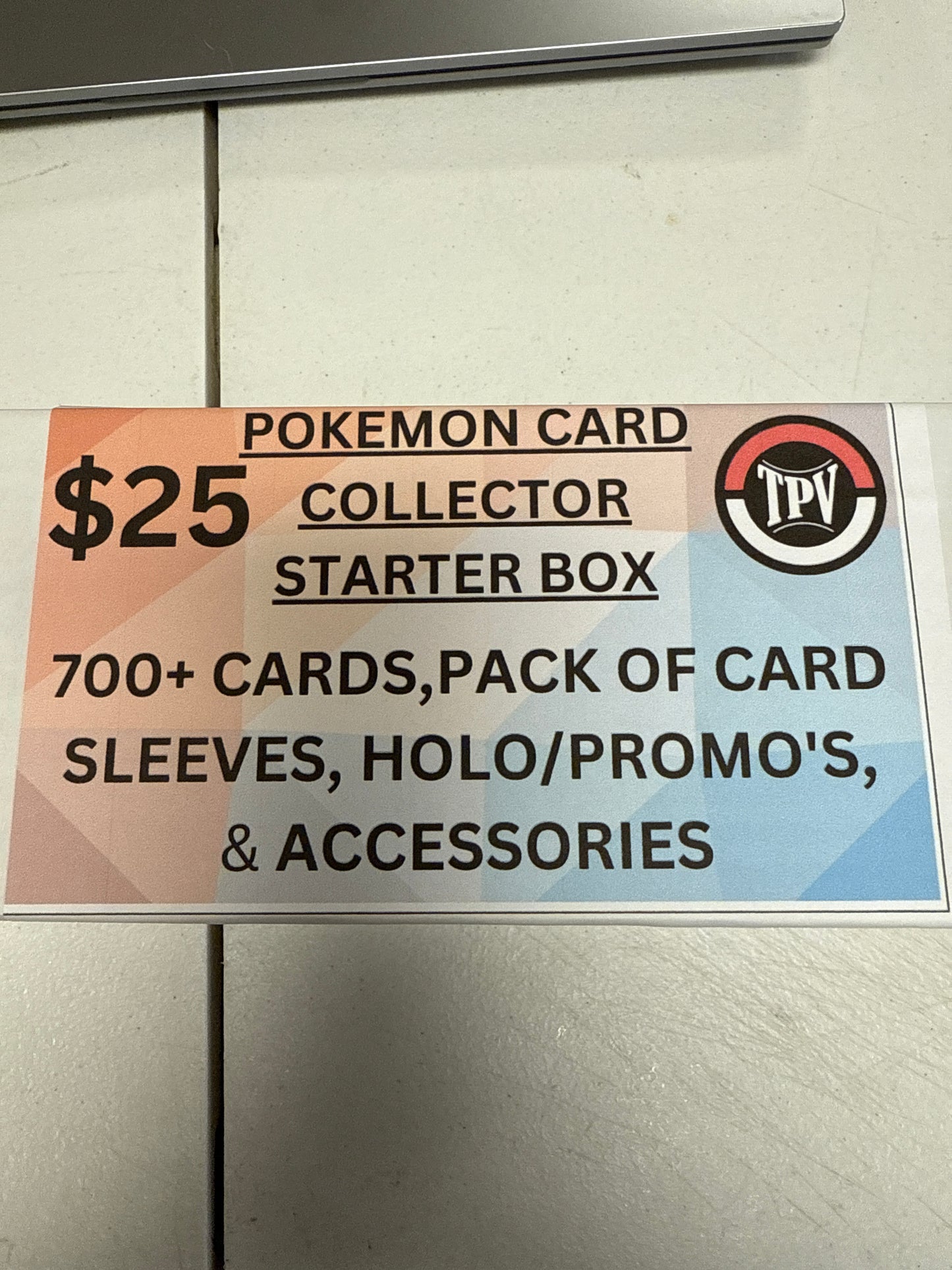 $25 POKEMON COLLECTOR STARTER BOX