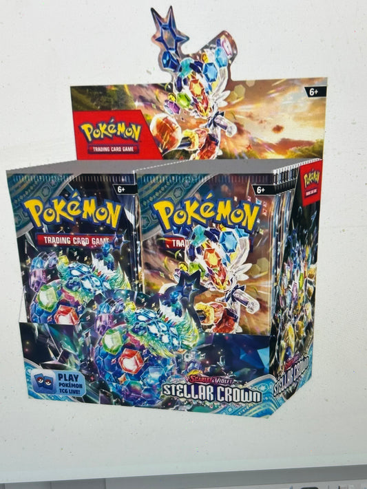 POKEMON STELLAR CROWN SEALED BOOSTER BOX