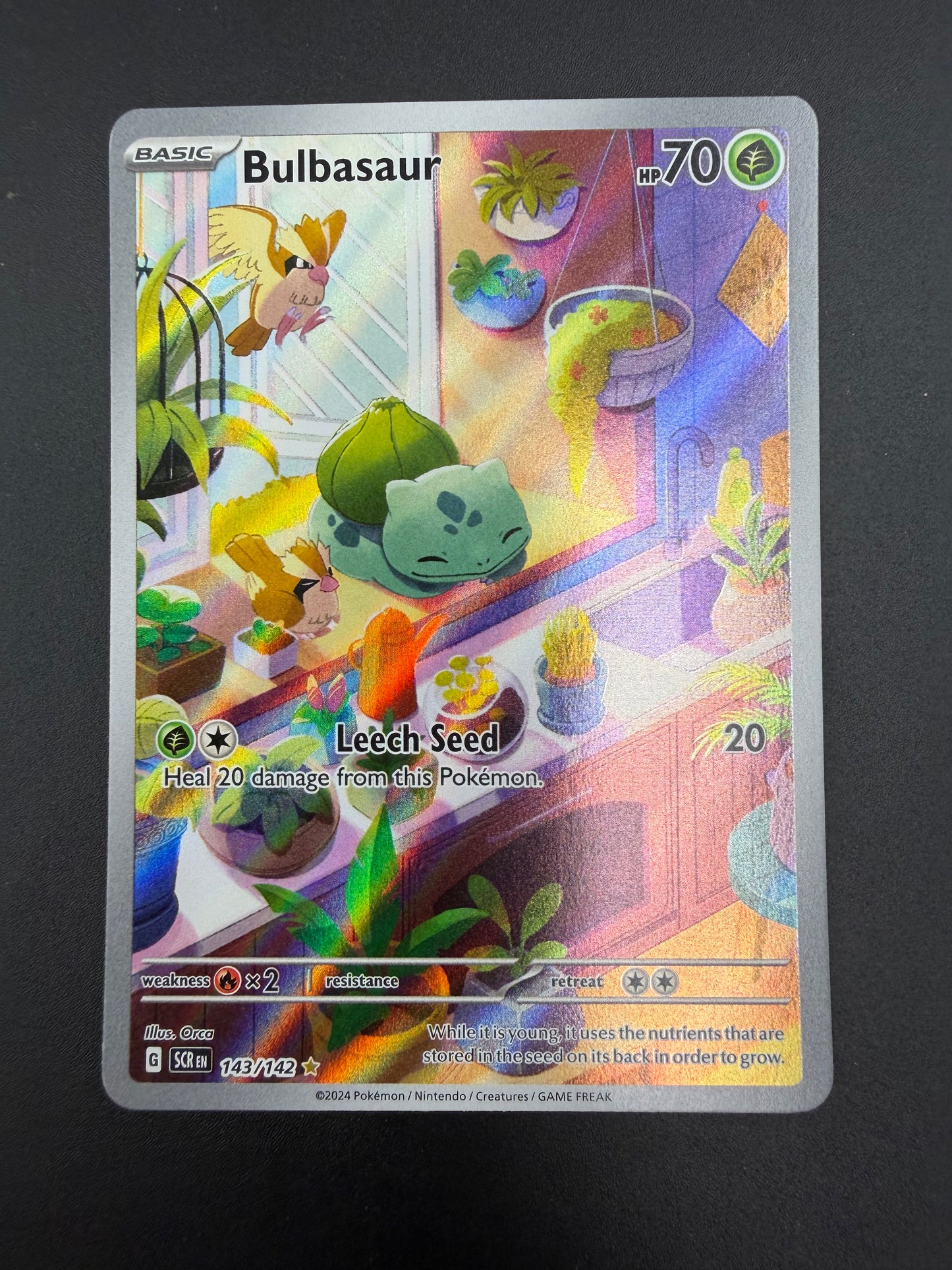 STELLAR CROWN BULBASAUR 143/142 PK1412
