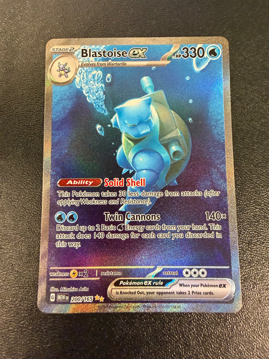 SCARLET & VIOLET 151 BLASTOISE EX 200/165 PK1740