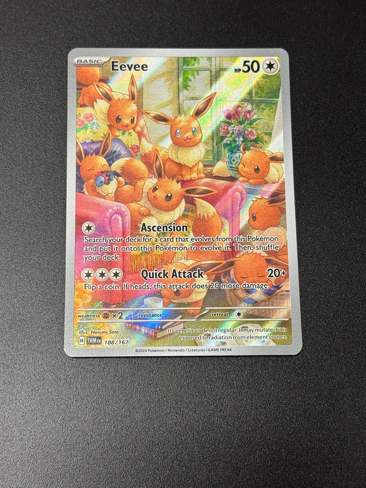 TWILIGHT MASQUERADE EEVEE 188/167  PK1486