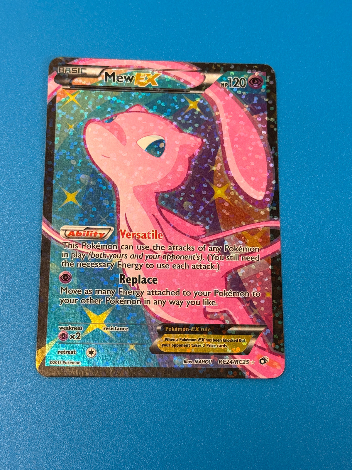 LEGENGARY TREASURES: RADIANT COLLECTION  MEW EX  RC24/RC25  PK1714