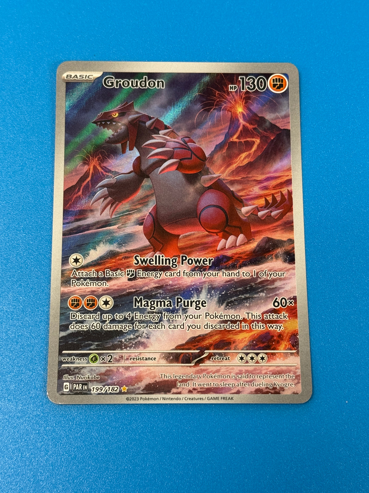 PARADOX RIFT  GROUDON  199/182  PK1715
