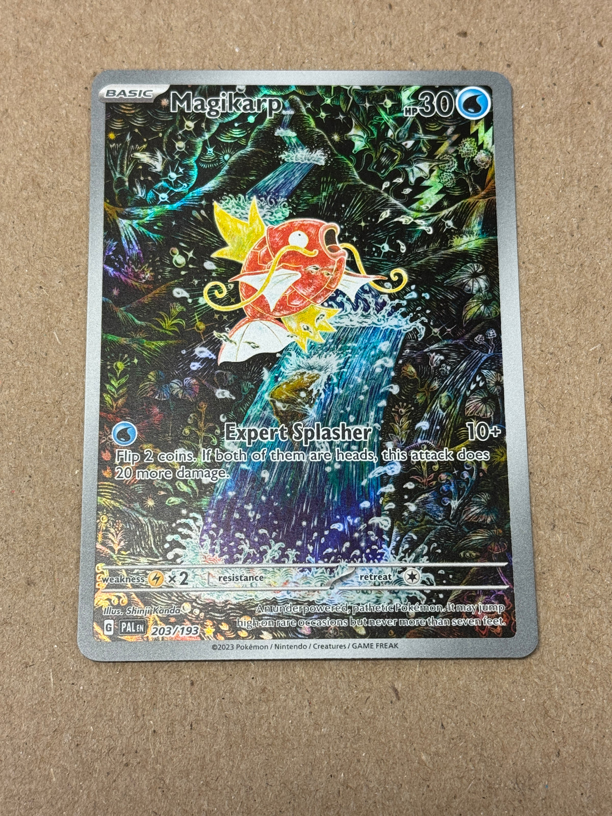 PALDEA EVOLVED MAGIKARP  203/193  RAW  PK1773