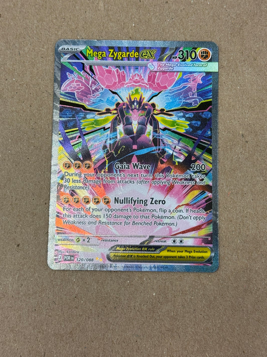 PERFECT ORDER MEGA ZYGARDE ex  120/088  RAW  PK1780