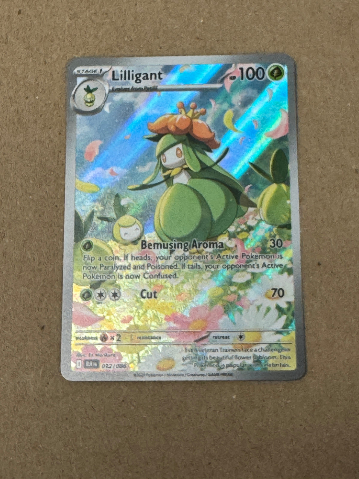BLACK BOLT LILLIGANT  092/086  RAW  PK1796