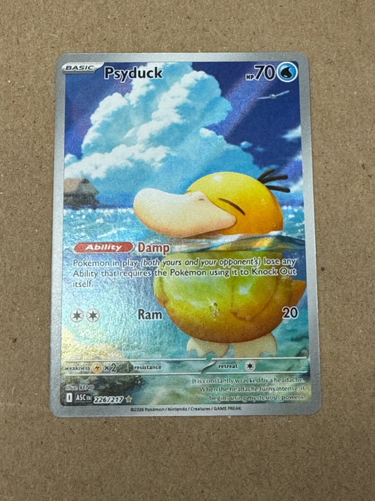 ASCENDED HEROES PSYDUCK  226/217  RAW  1805