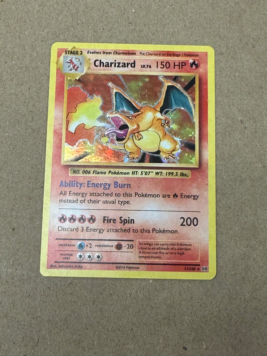 EVOLUTIONS CHARIZARD  11/108  HOLO  CONDITION  RAW  PK1818