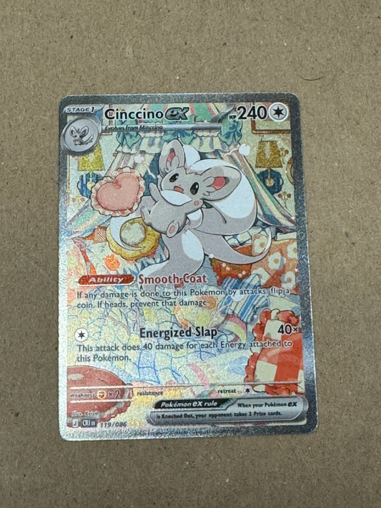 CHAOS RISING CINCCINO ex  119/086  RAW  PK1422